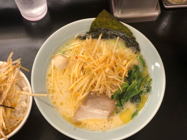 「ネギラーメン　塩」@萬来亭の写真