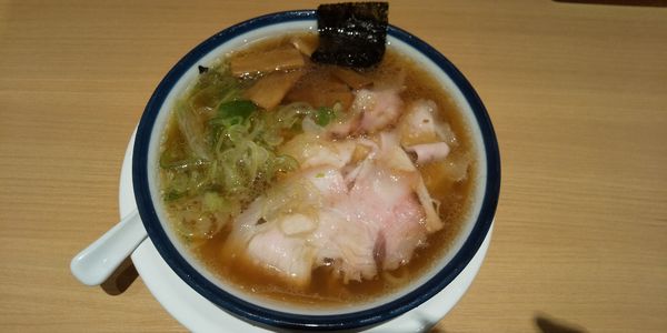 「中華そば」@ラーメン玉 赤備 アクアシティーお台場店の写真