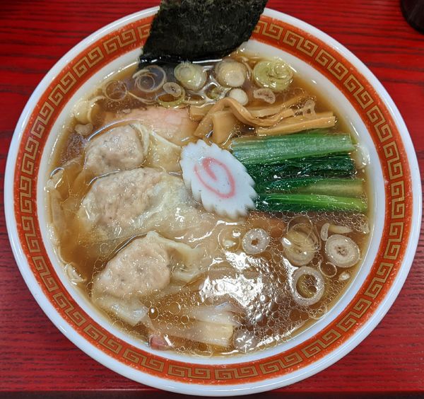 「ワンタン麺 1,030円」@麺創庵 砂田の写真