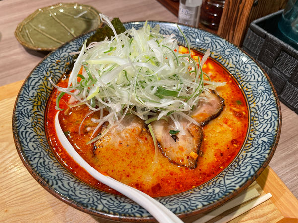 「辛味噌 ネギ」@麺者 雄の写真