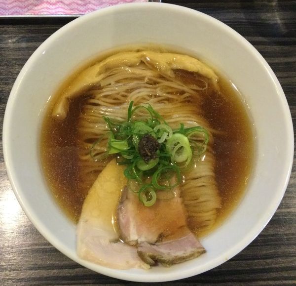 「煮干トリュフそば 880円」@志奈そば 田なかの写真