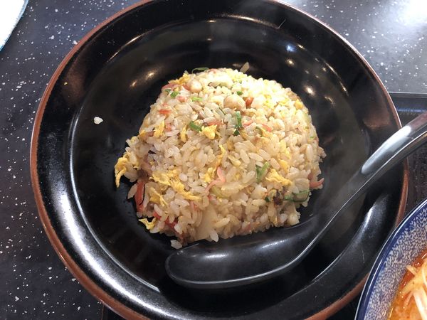 「ミニチャーハンセット　￥３８０」@麺家一火 半田店の写真