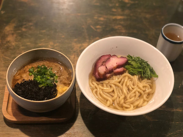 「納豆つけ麺」@ラーメン めろうの写真