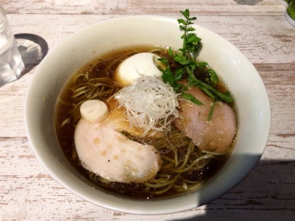 「名古屋コーチン味玉の醤油」@BumBunBlauCafe with BeeHiveの写真