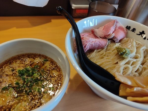 「つけそば中盛（1000円）」@麺屋大むらの写真