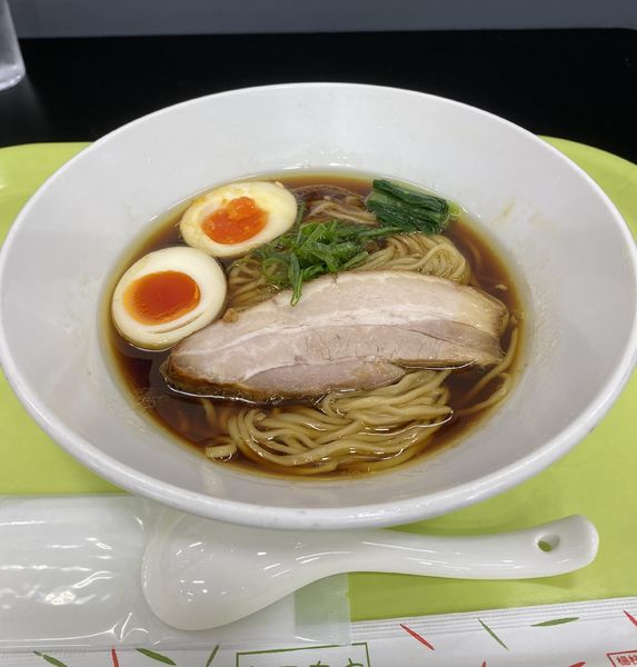 「芳醇鶏そば (醤油) 味玉入り ¥1150」@麺や福はら 全国味の逸品会の写真