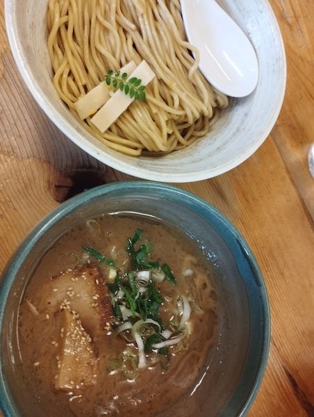 「濃厚みそつけ麺(950)＋大盛(120)」@札幌つけ麺 風棶堂の写真