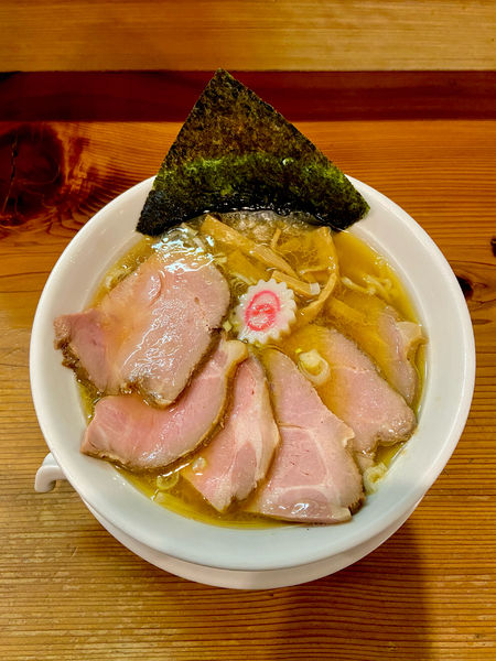 「中華そば + チャーシューダブル」@中華蕎麦しのざきの写真