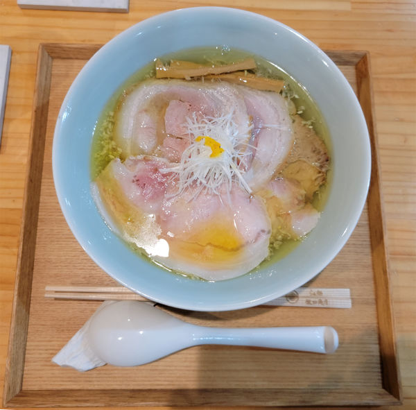 「しおチャーシュー麺」@飯田商店 湯河原本店の写真