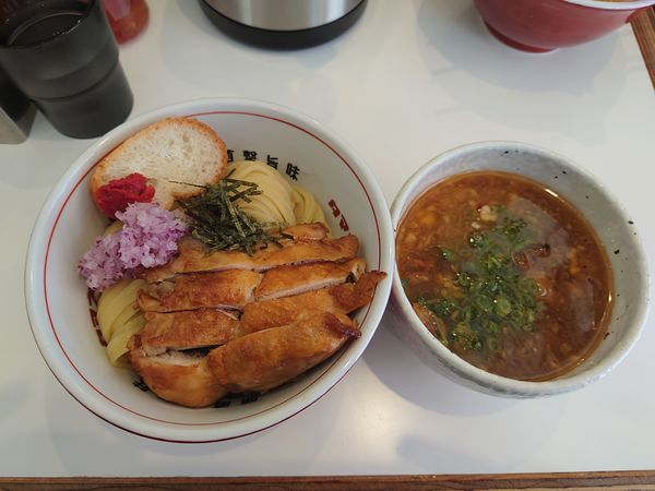 「つけそばスープレックス＋肉増し」@タマネギヘッドバッドの写真