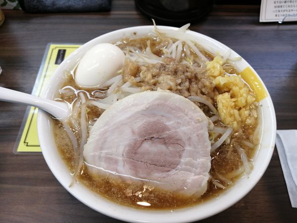 「限定　G系生姜ラーメン　1000円　味玉サービス券」@塩生姜らー麺専門店 MANNISH 神田西口店の写真