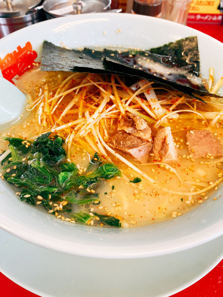 「ピリ辛ネギ塩ラーメン」@ラーメン山岡家 大泉店の写真
