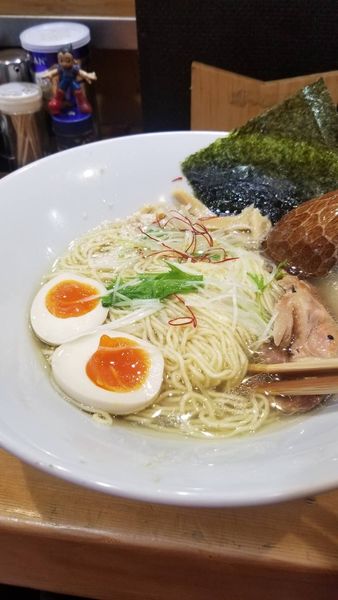 「親子そば　850円」@鯛そば そるとの写真