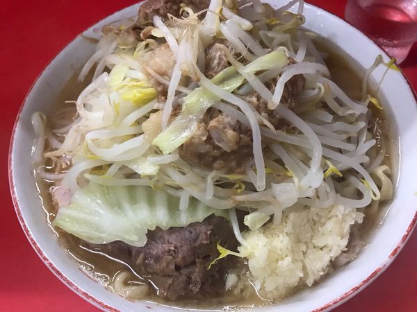 「小ラーメン」@ラーメン二郎 松戸駅前店の写真