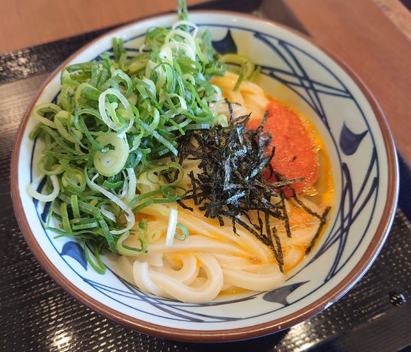 「明太釜玉」@丸亀製麺 イオンタウン各務原の写真