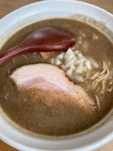 「瀬戸内産イワシの煮干麺」@店内製麺 さくらの写真