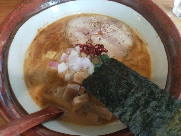 「激辛とりまみれ」@らーめん タンポポの写真