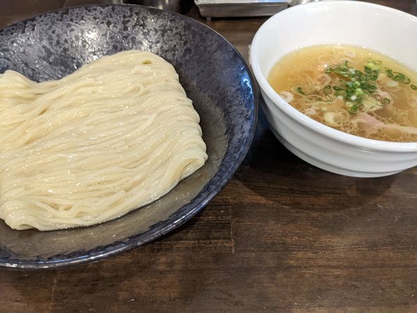 「しおつけ麺 1000円」@町田汁場 しおらーめん進化 町田駅前店の写真