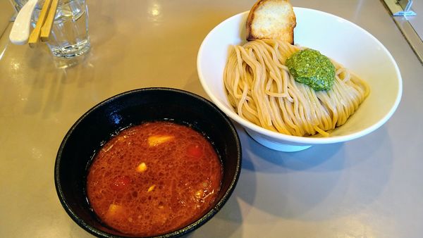 「海老トマトつけ麺」@つけ麺 五ノ神製作所の写真