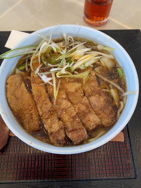 「あんかけパーコー麺」@キャスコ花葉 本コースの写真