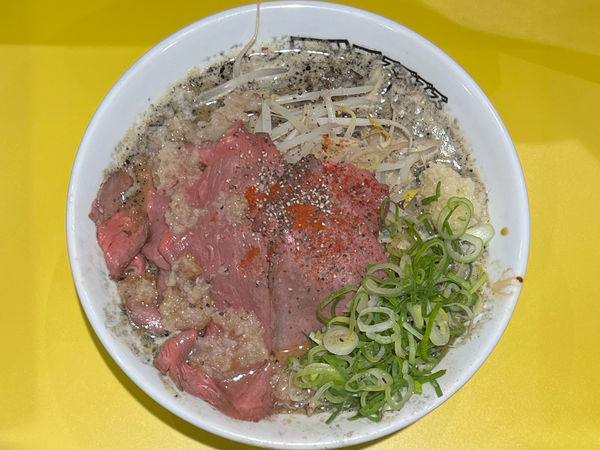 「黒牛」@肉と麺との写真