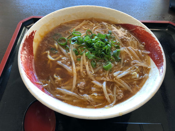 「あんかけもやし中華そば」@緑水亭の写真