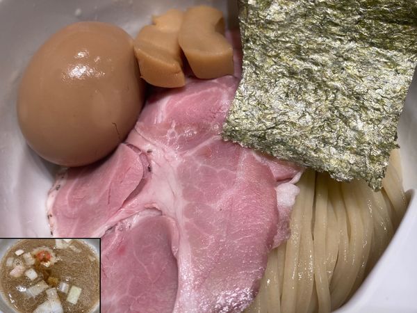 「特製つけ麺」@煮干中華そば 鈴蘭 新宿店の写真