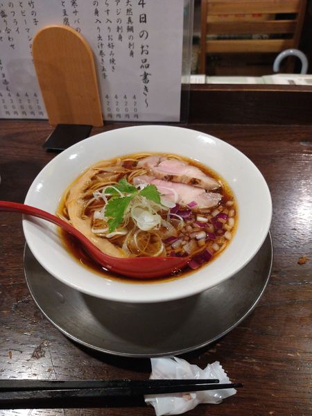 「中華そば　800円」@立ち呑み居酒屋 金町製麺の写真