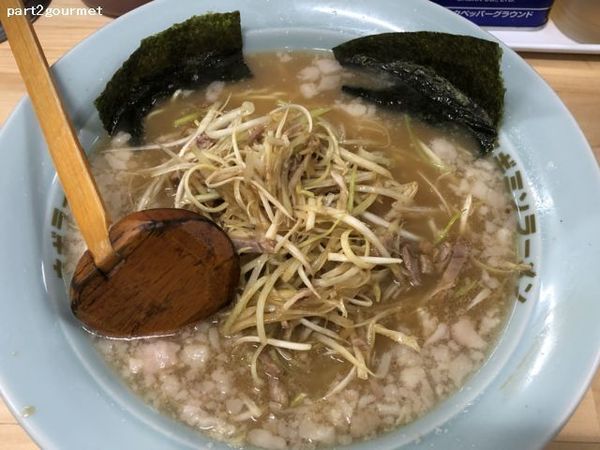 「ネギラーメン (750円)」@ラーメンショップ 椿 松伏店の写真
