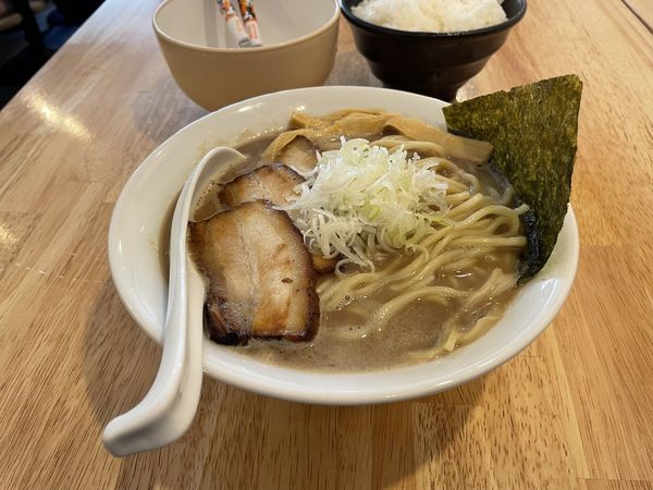 「豚骨らぁめん」@麺屋 あせいの写真