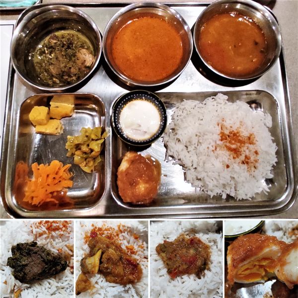 「3種のカレープレート 1300円」@ガヤバジの写真