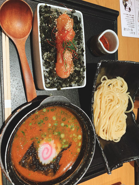「めんたい煮込つけ麺」@元祖博多めんたい重の写真