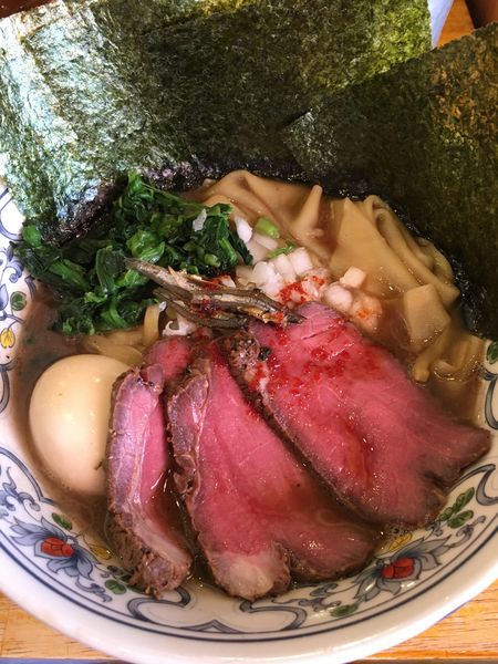 「すごい特製煮干しラーメン」@すごいビーフ煮干しラーメン ビーフキッチンスタンド 新杉田店の写真