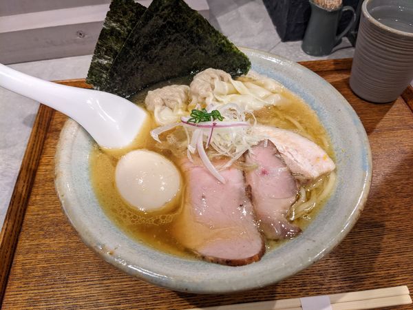 「らあめん清濁+特製」@Homemade Ramen 青麦の写真