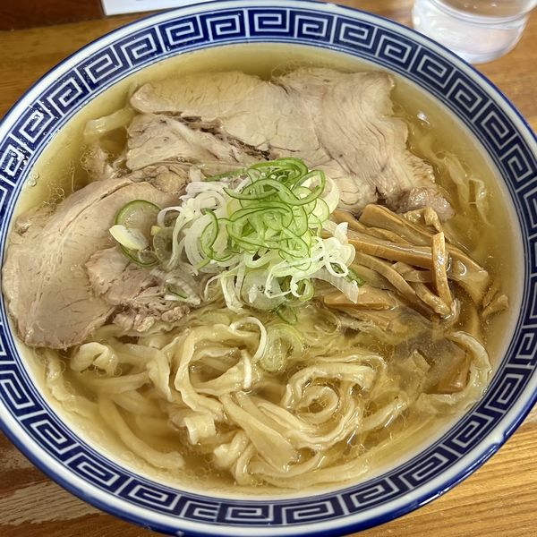 「太麺塩中華そば（こってり）」@中華そば 琴のの写真