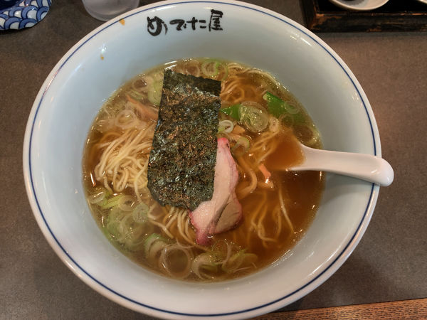 「支那そば700円」@支那そば めでた屋の写真