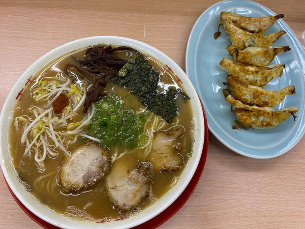 「こってりとんこつ」@ラーメンマン（拉麺男）の写真