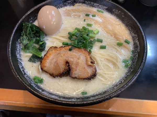 「豆乳塩らぁ麺 850円」@らぁ麺家康 千城台店の写真