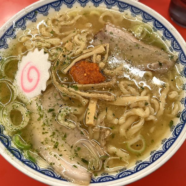 「赤湯からみそラーメン（小辛）」@龍上海 赤湯本店の写真
