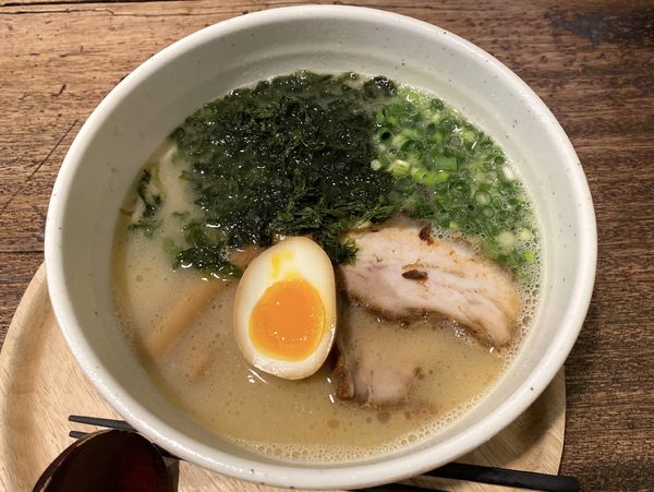 「岩のり塩らーめん 850円」@竹風 那須塩原店の写真