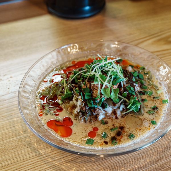 「【限定】冷製担々麺」@麺 㐂色の写真