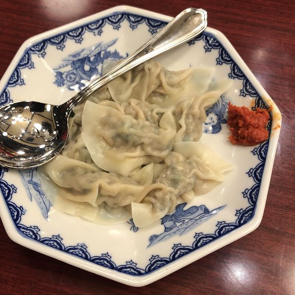 「水餃子（一人前8ヶ）」@小倉 鉄なべ 総本店の写真