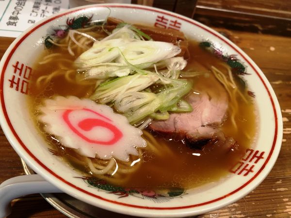 「煮干し中華そば並＋餃子セット」@中華そば 弥惣吉の写真