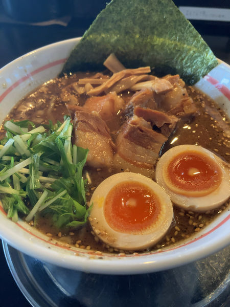 「八丁味噌のラーメンfeat. 蕃茄」@麺坊 炗の写真