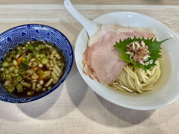 「鶏つけそば(醤油)」@中華そば ふじ野の写真