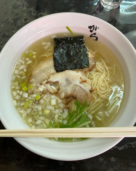 「ちーゆ塩ラーメン」@らーめん家 がらの写真