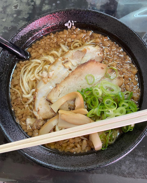 「がらそばこってり大盛」@らーめん家 がらの写真