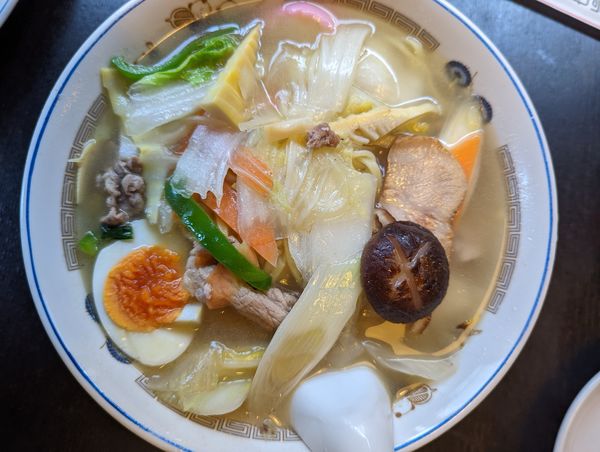 「什景麺（五目そば）大盛り」@牡丹江飯店の写真