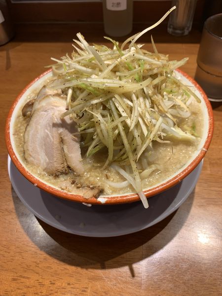 「ネギらーめん」@らーめん バリ男 大森店の写真