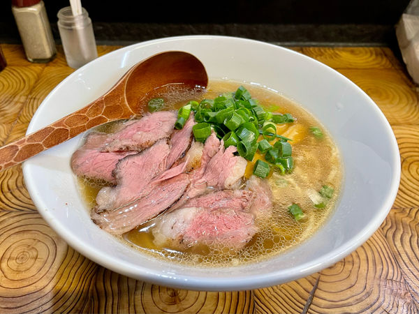 「牛骨あっさりラーメン(醤油)」@麺榮 王様のラーメンの写真